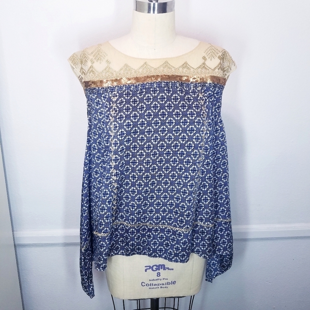 🌸 Anthropologie | Floreat Sleeveless Top XS - Picture 4 of 12